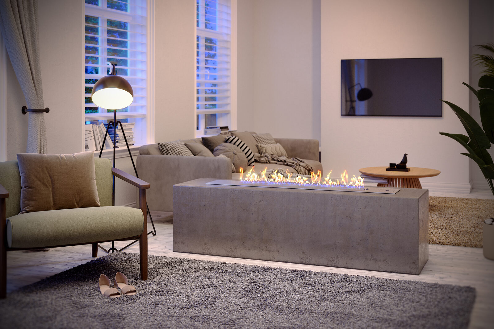 Flueless Drop-In Burner